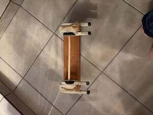 Vintage Wooden Cow Wall Mounted Hand/Bath Towel Holder Folk Art Decor